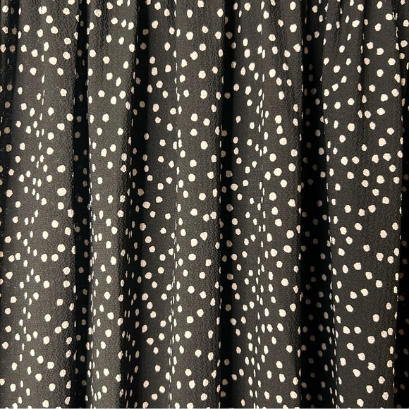 Max Edition Black and White Polka Dot Maxi Dress - Size Small - Picture 5 of 11